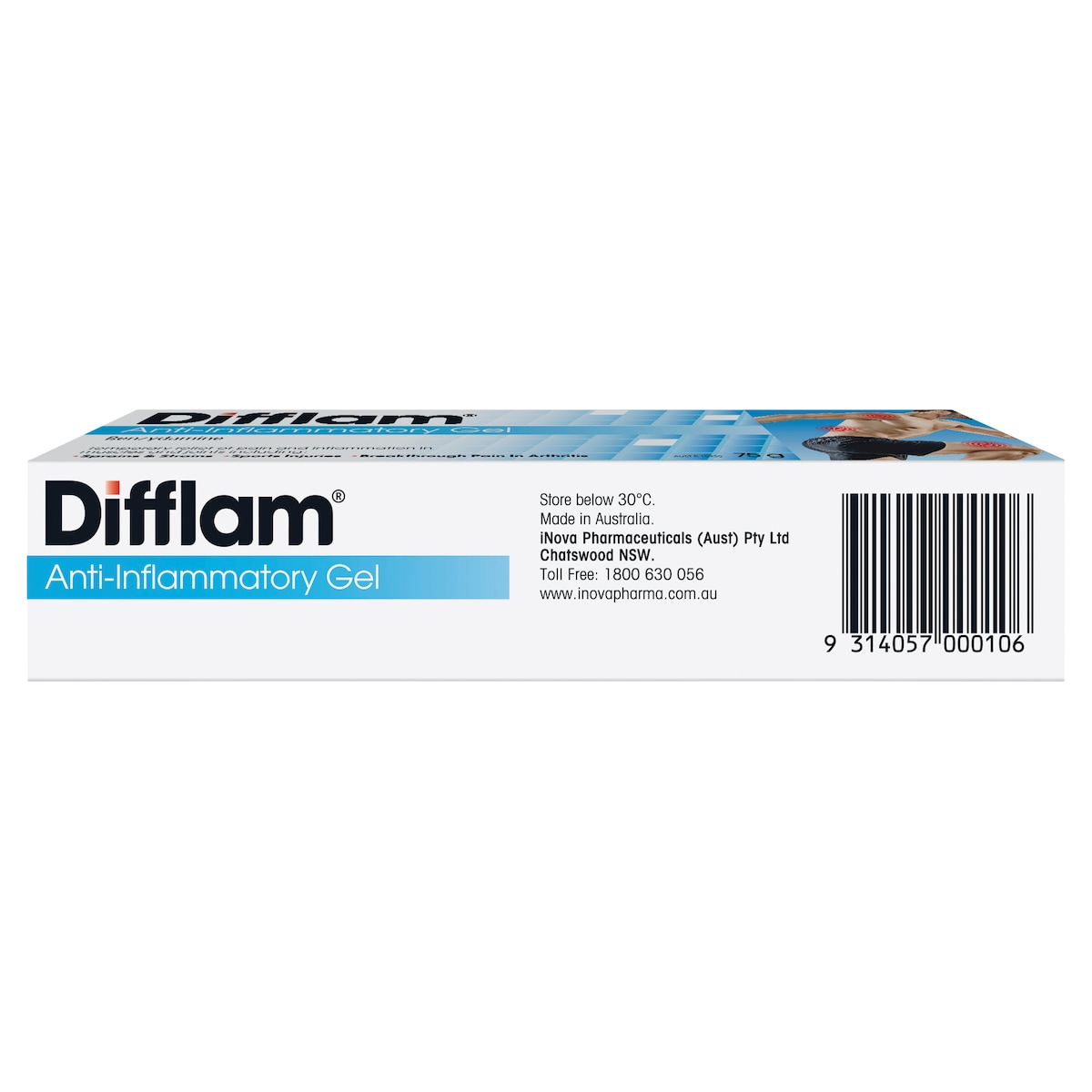 Difflam Anti-Inflammatory Gel 75g