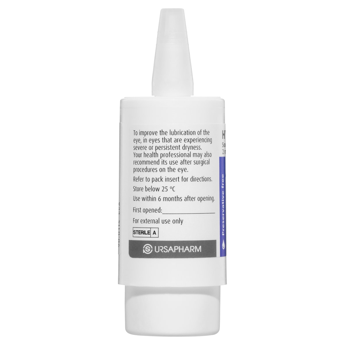 Hylo Forte Lubricating Eye Drops Preservative Free 10ml