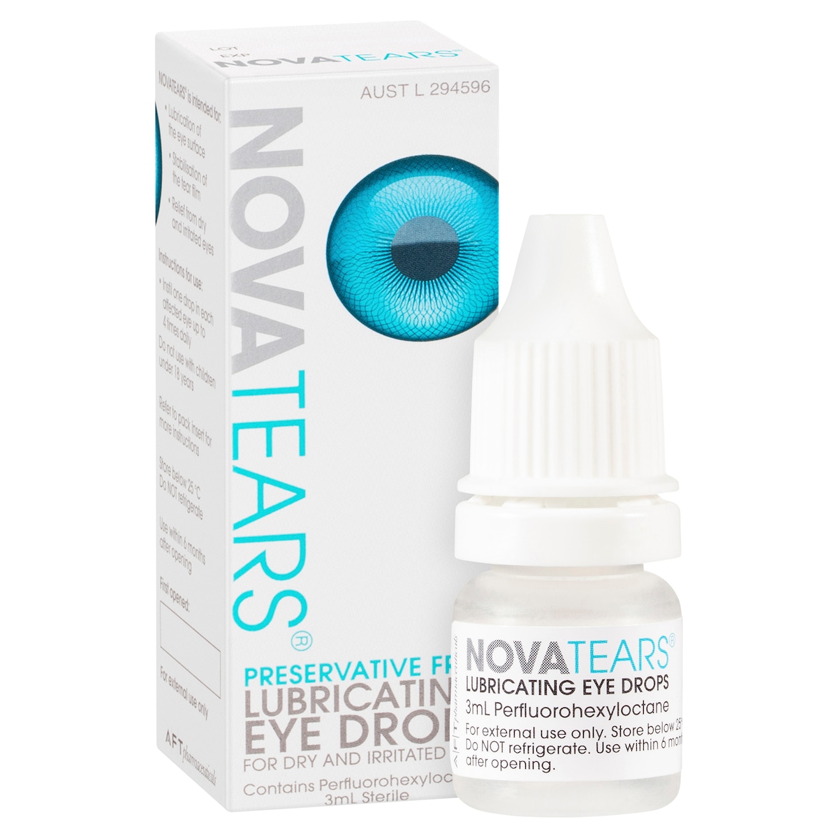 Nova Tears Lubricating Eye Drops 3ml