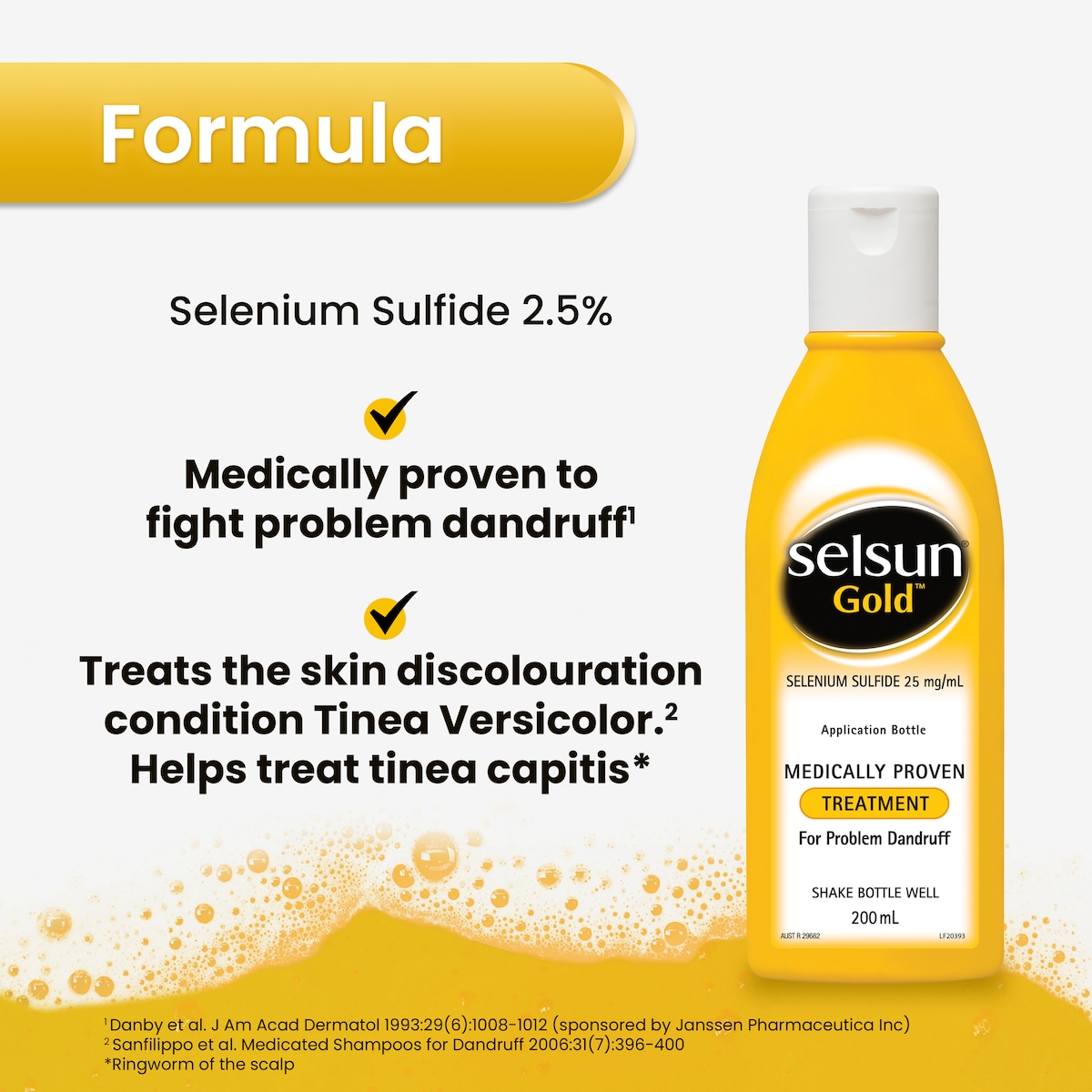 Selsun Gold Anti-Dandruff Treatment 200ml