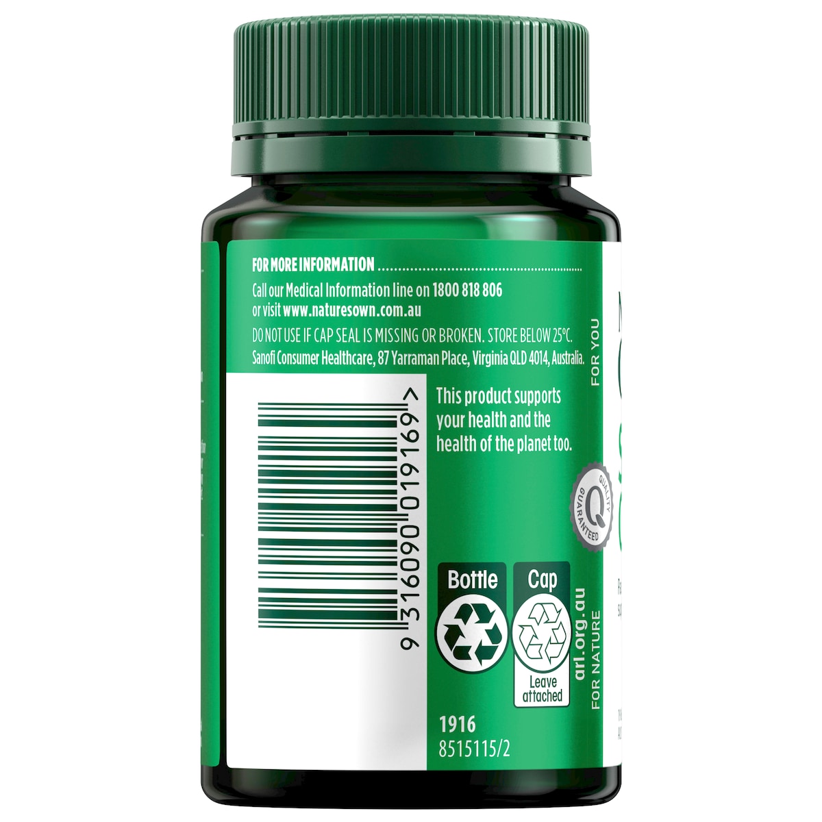 Nature's Own Super B Complex 75 Tablets