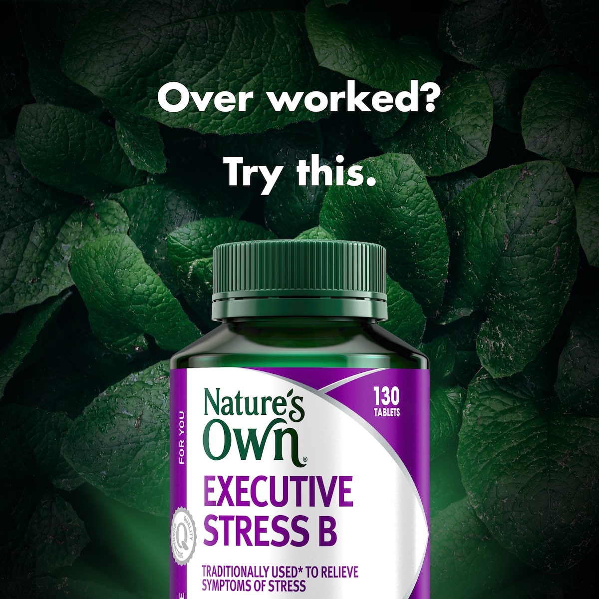 Nature's Own Executive Stress B 130 Tablets