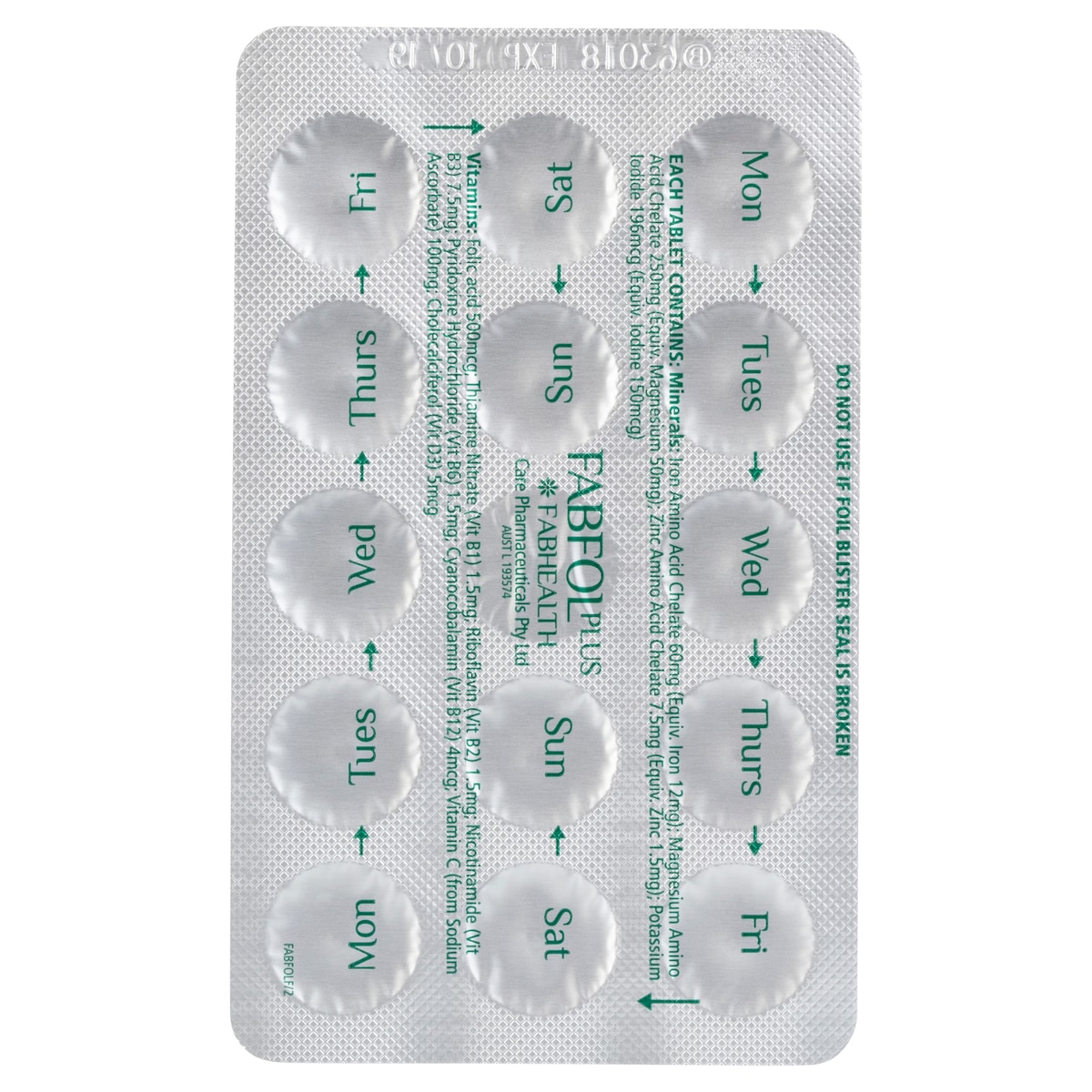 Fabfol Pregnancy 56 tablets