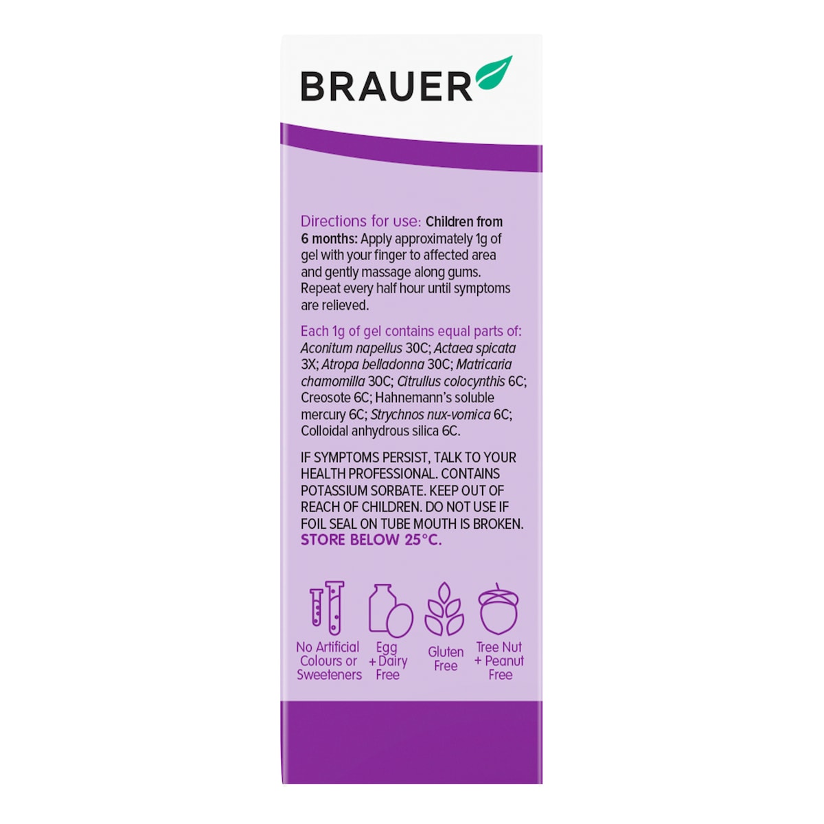 Brauer Baby & Child Teething Gel 20g