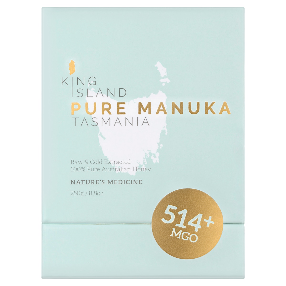 King Island Pure Manuka Honey Tasmania MGO 514+ 250g