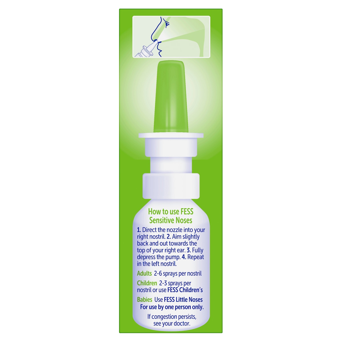 Fess Sensitive Noses Nasal Spray 30ml