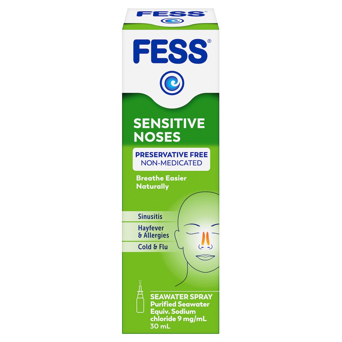 Fess Sensitive Noses Nasal Spray 30ml