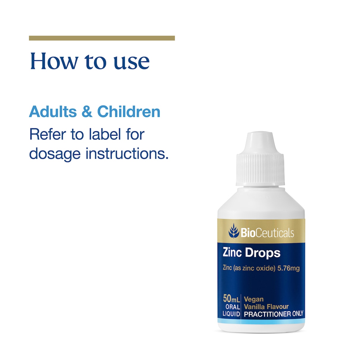 BioCeuticals Zinc Drops 50ml