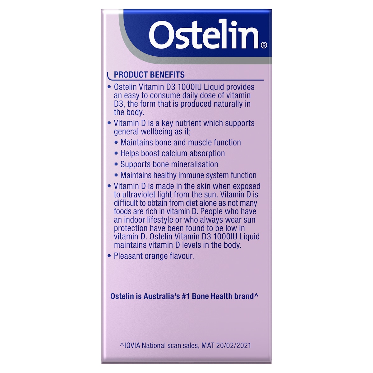 Ostelin Vitamin D Liquid 50ml