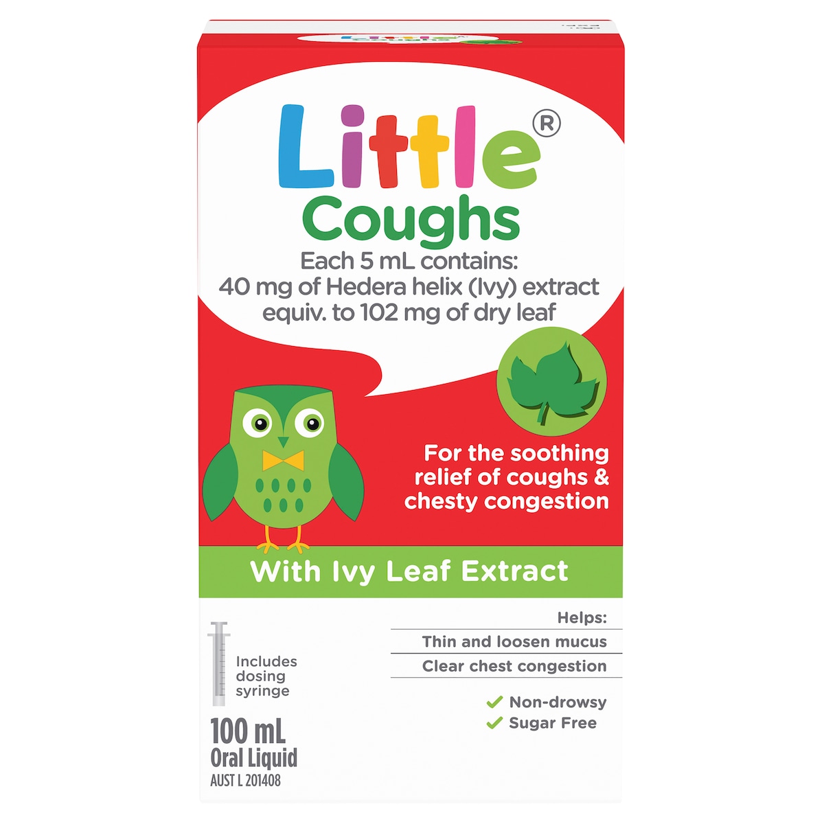 Little Coughs Oral Liquid Original 100mL