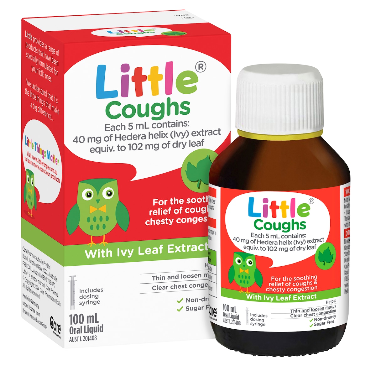 Little Coughs Oral Liquid Original 100mL