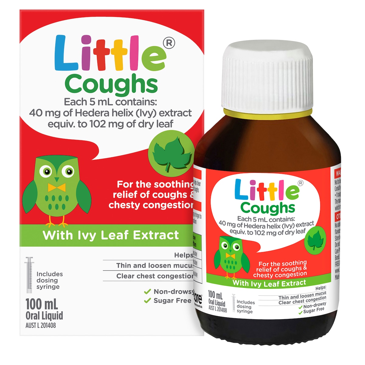 Little Coughs Oral Liquid Original 100mL