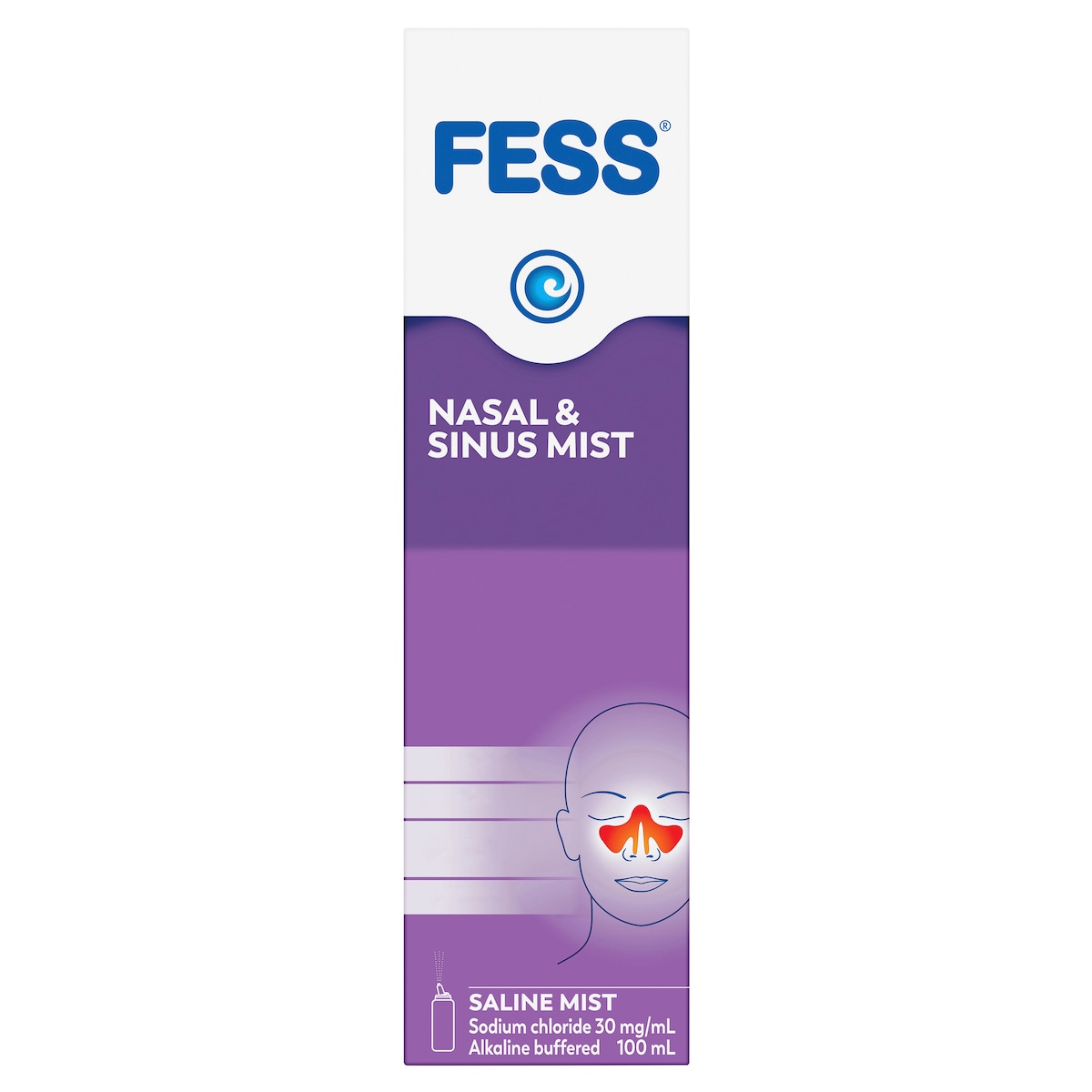 Fess Nasal & Sinus Mist Congestion Relief 100ml