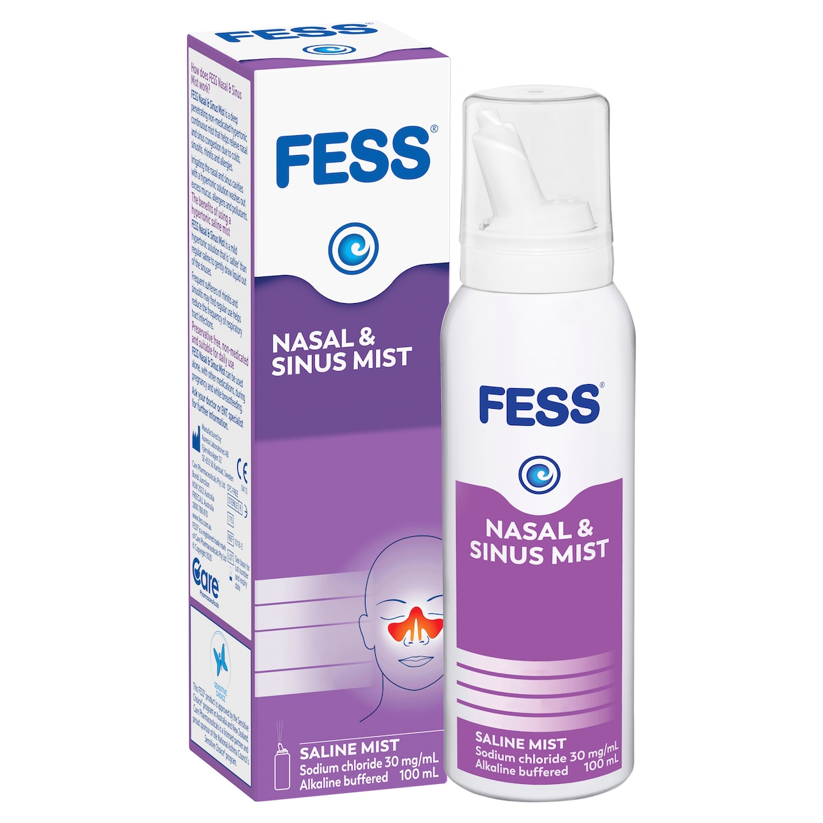 Fess Nasal & Sinus Mist Congestion Relief 100ml