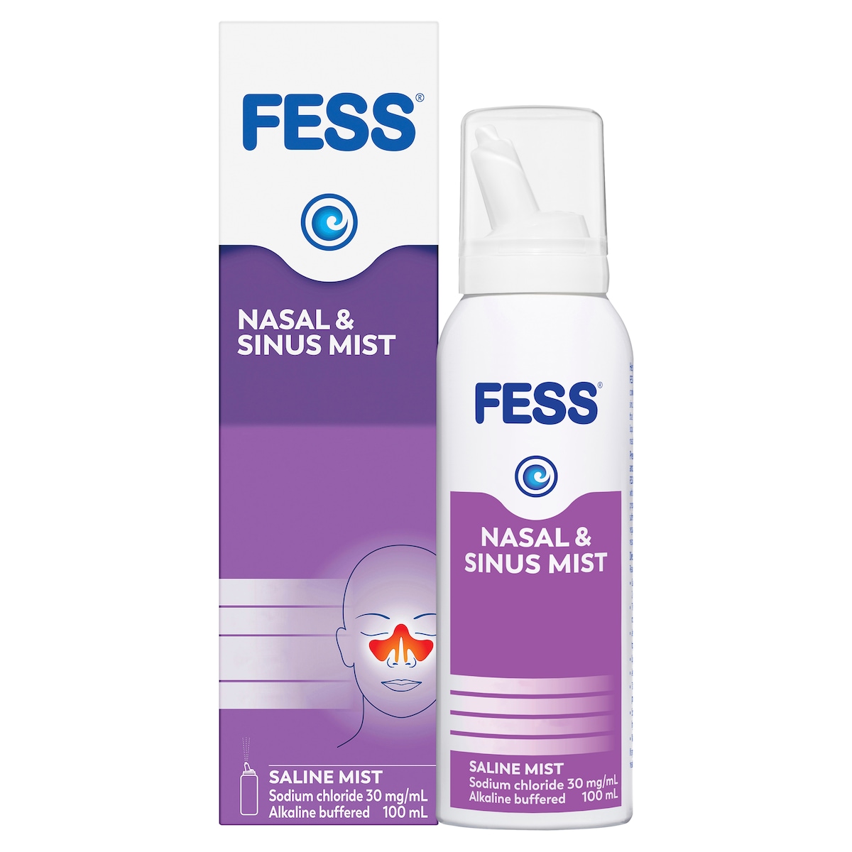 Fess Nasal & Sinus Mist Congestion Relief 100ml