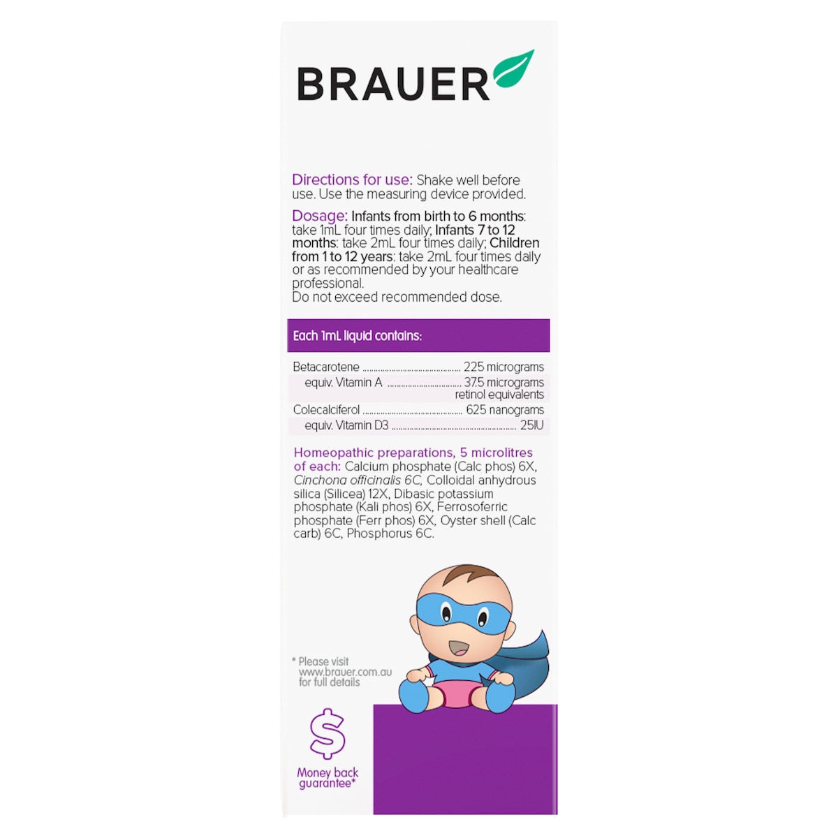 Brauer Baby & Child Immunity Support 100ml