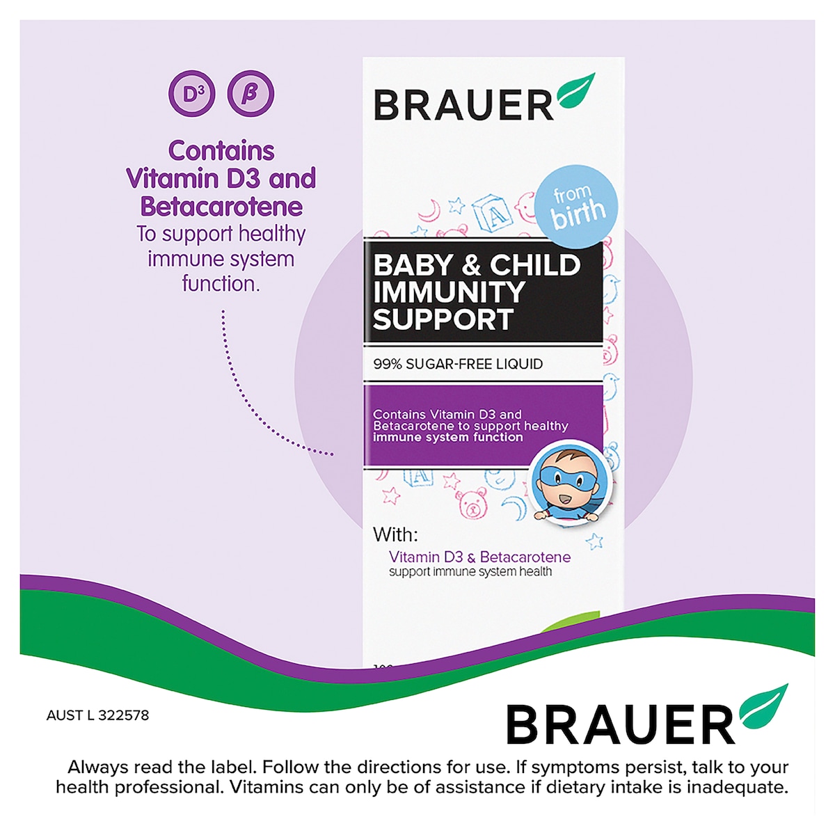 Brauer Baby & Child Immunity Support 100ml