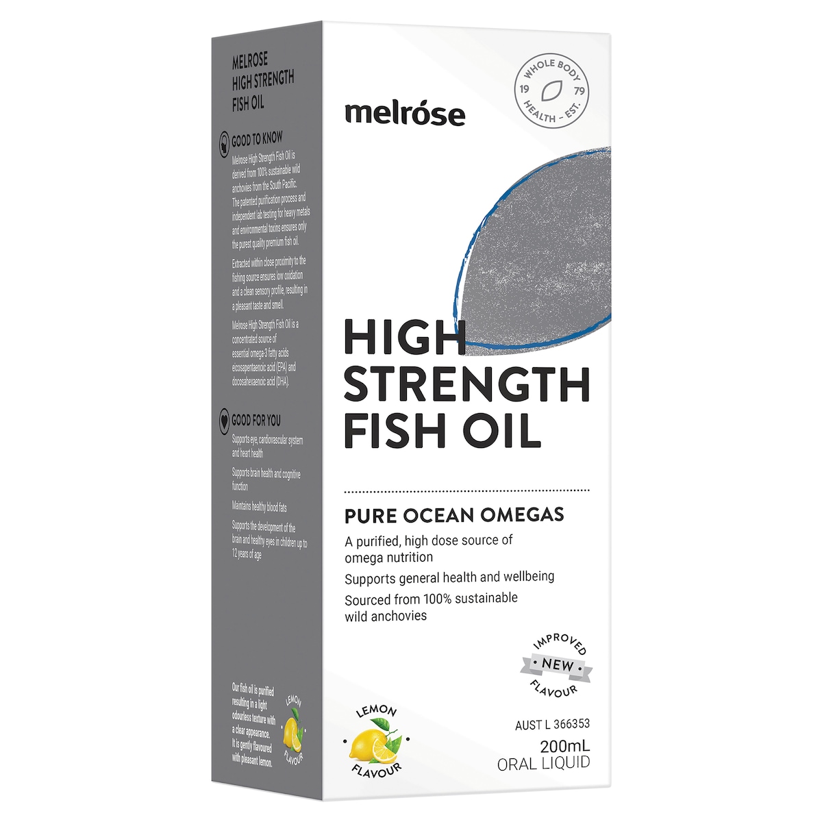 Melrose High Strength Fish Oil 200ml