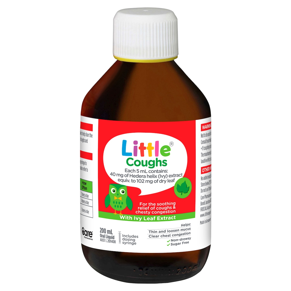 Little Coughs Cough Syrup 200ml