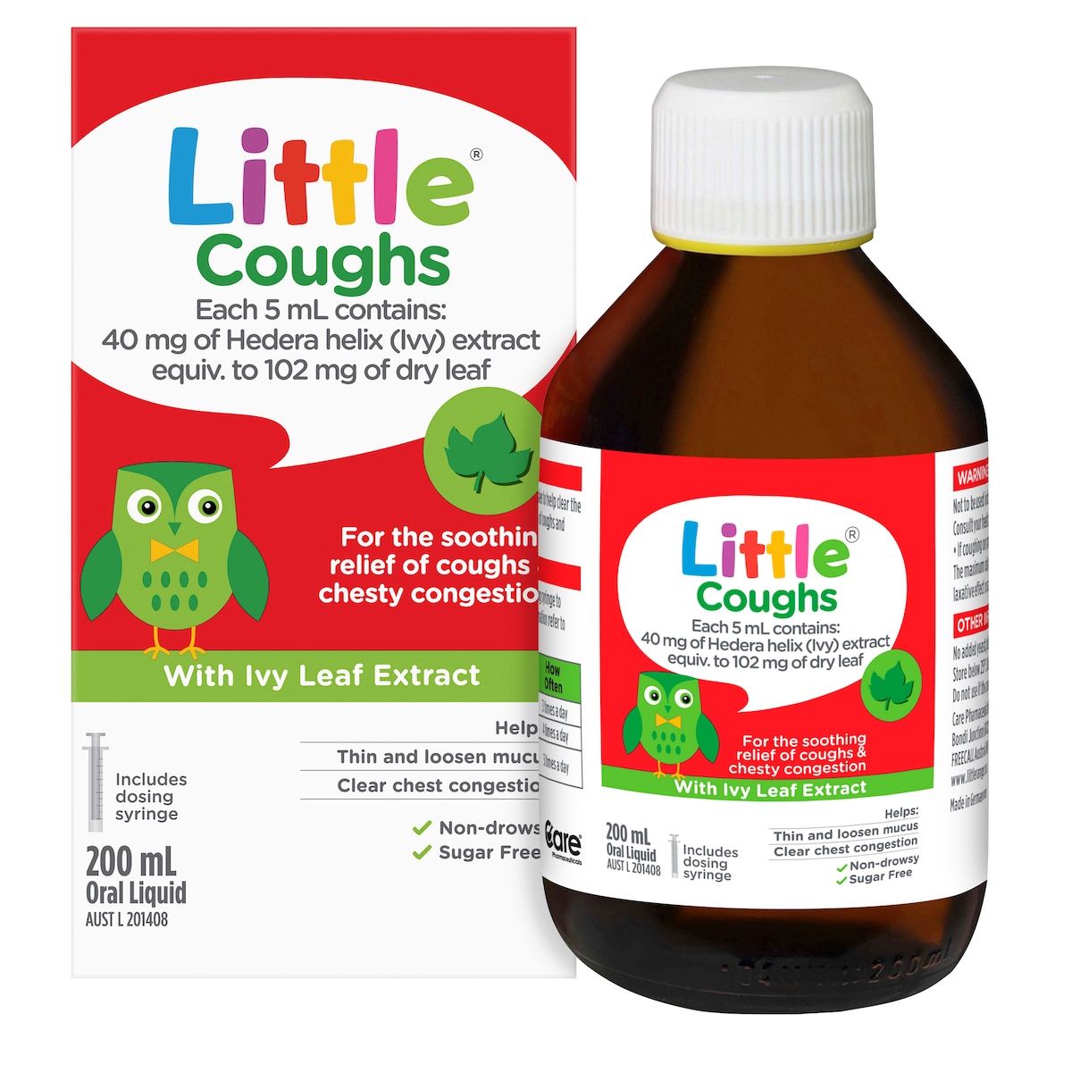 Little Coughs Cough Syrup 200ml