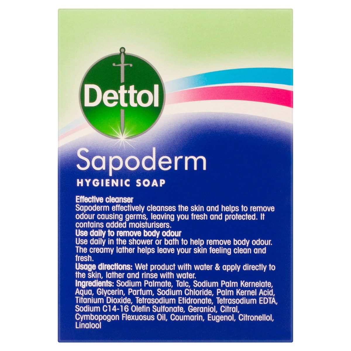 Dettol Sapoderm Hygienic Soap 3 Pack