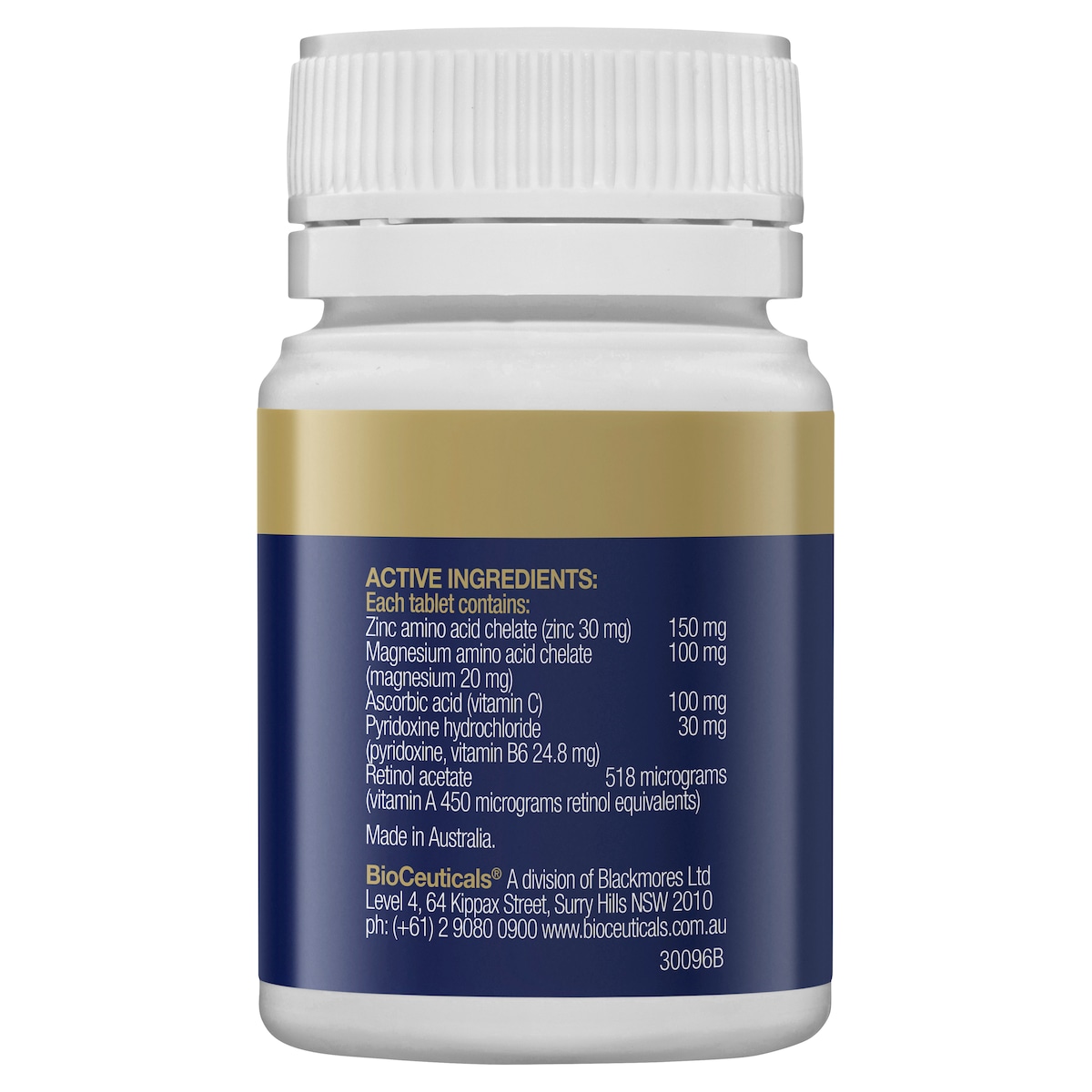 BioCeuticals Zinc Sustain 60 Tablets