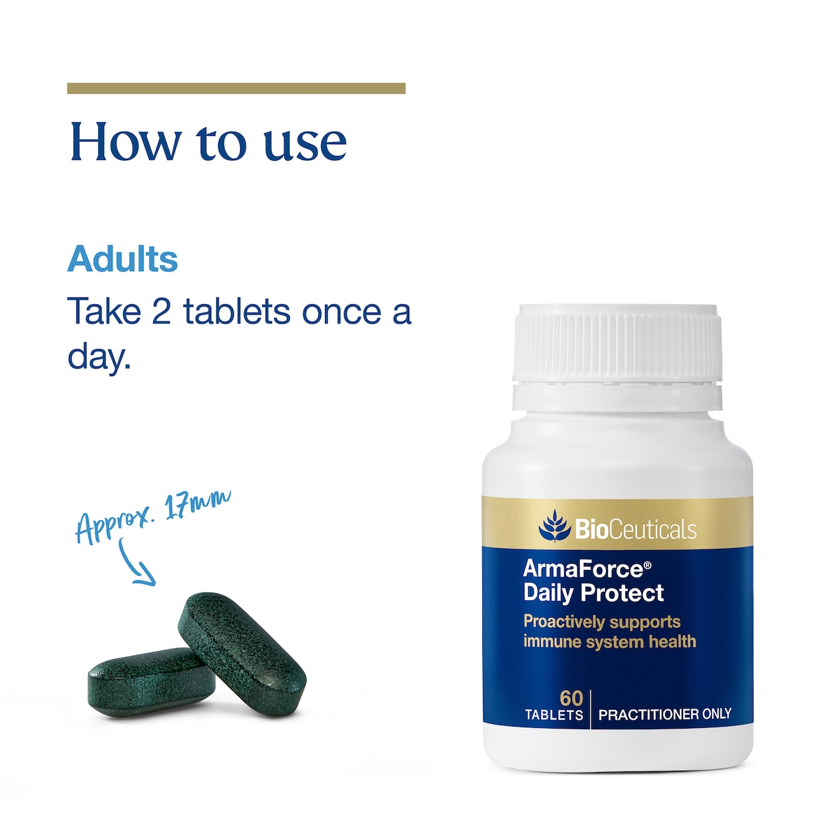 BioCeuticals Armaforce Daily Protect 60 Tablets