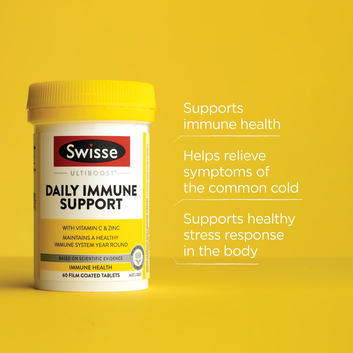 Swisse Ultiboost Daily Immune Support 60 Tablets