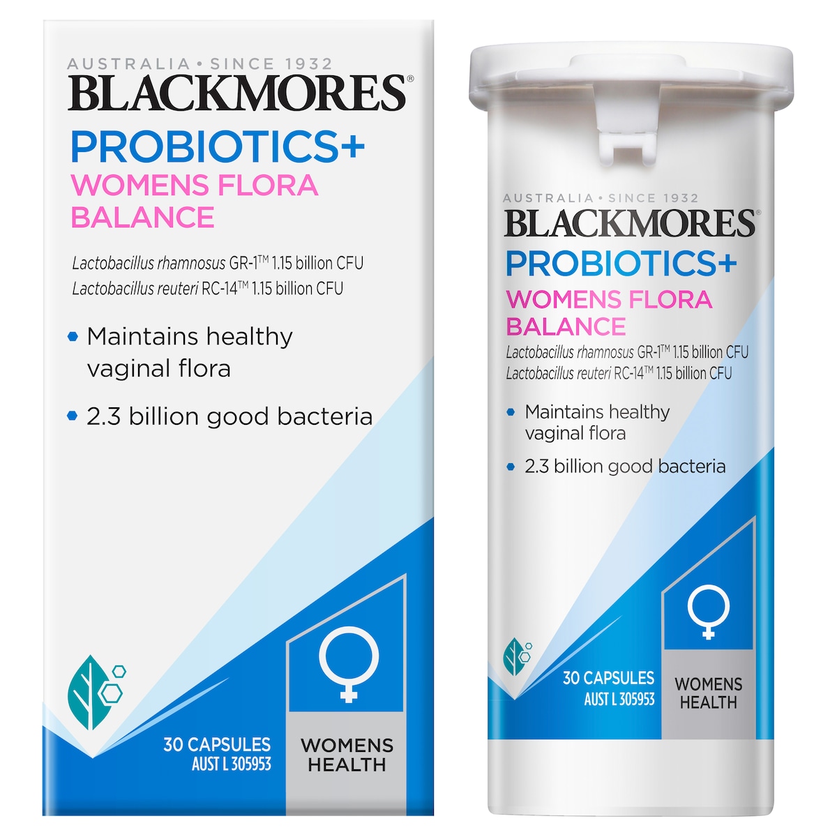 Blackmores Probiotics + Womens Flora Balance 30 Capsules