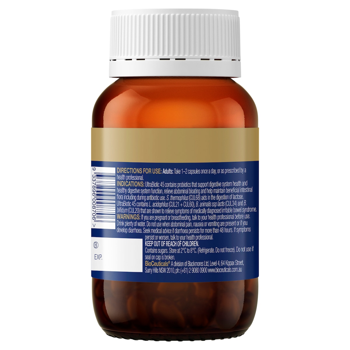 BioCeuticals UltraBiotic 45 60 Capsules