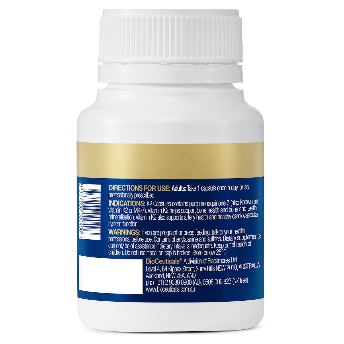 BioCeuticals K2 Capsules 60 Softgel Capsules