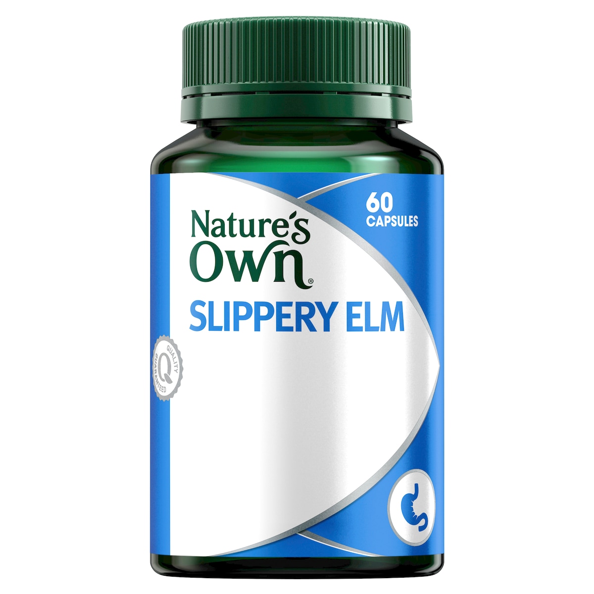 Nature's Own Slippery Elm 400mg 60 Capsules