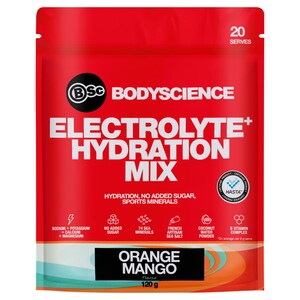 BSc Electrolyte+ Hydration Mix Orange Mango 120g