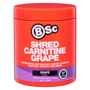 BSc Shred Carnitine Grape 300g