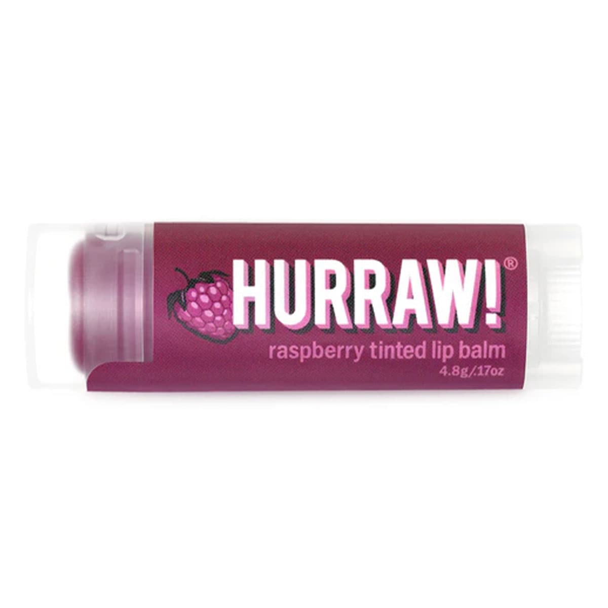 Hurraw Tinted Lip Balm Raspberry 4.8g