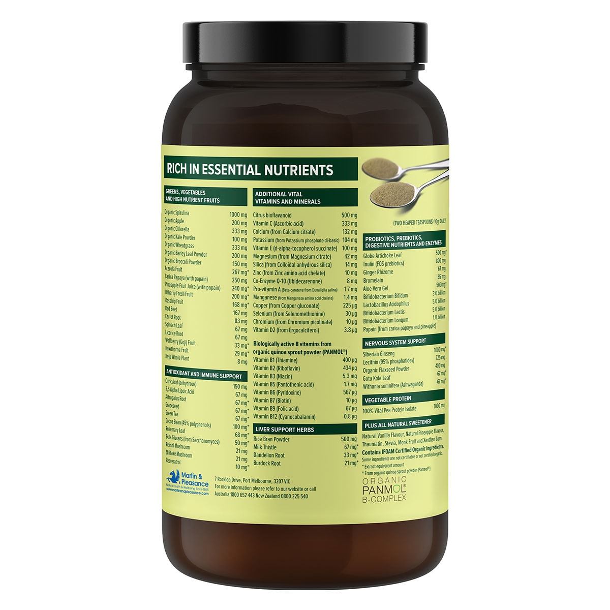 Vital All-in-One Daily Health Supplement Powder 600g