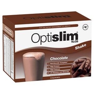 Optislim VLCD Shake Chocolate - 21 x 43g Sachets