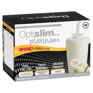 Optislim VLCD Platinum Shake Vanilla - 21 x 25g Sachets