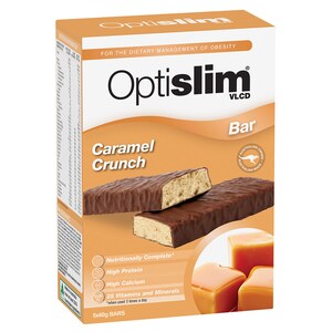 Optislim VLCD Bars Caramel Crunch - 5 x 60g