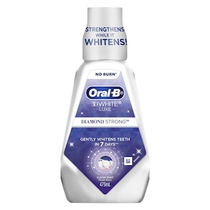 Oral B 3D White Luxe Diamond Strong Alcohol Free Rinse 473ml