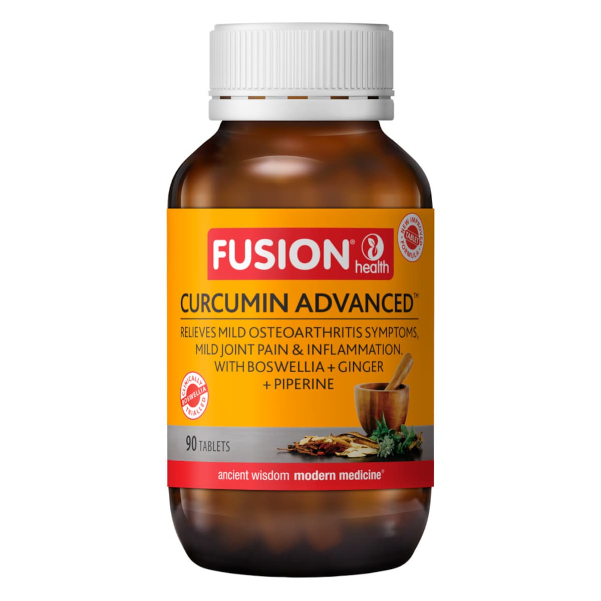 Fusion Health Curcumin Advanced 90 Tablets previously Capsules Australia