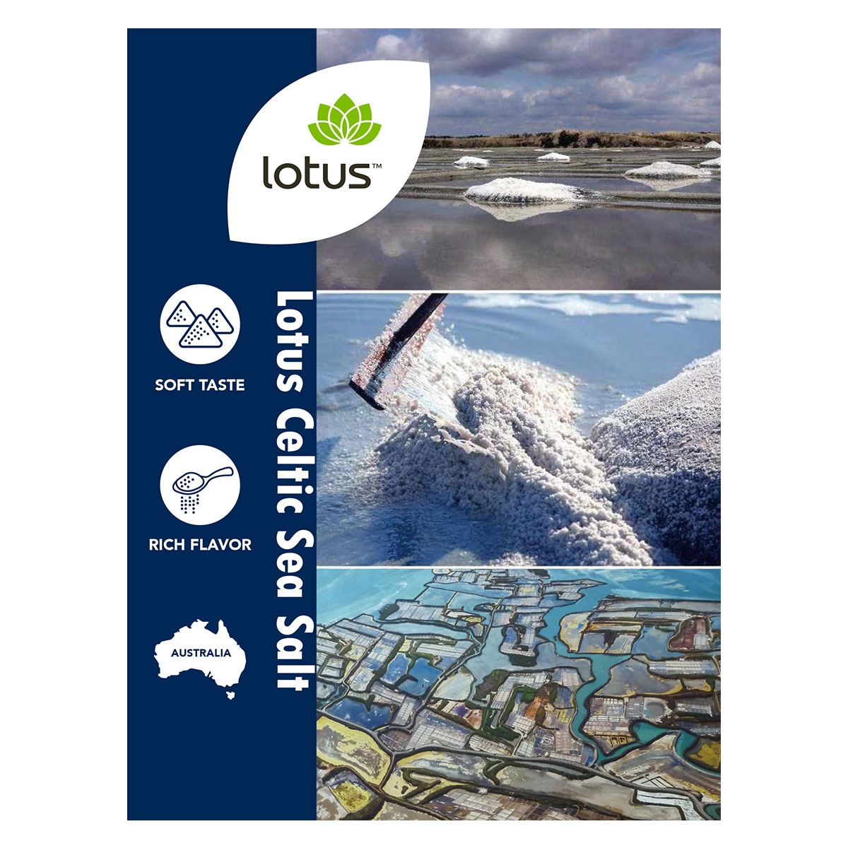 Lotus Fine Celtic Sea Salt 500g