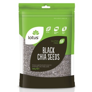 Lotus Black Chia Seeds 500g