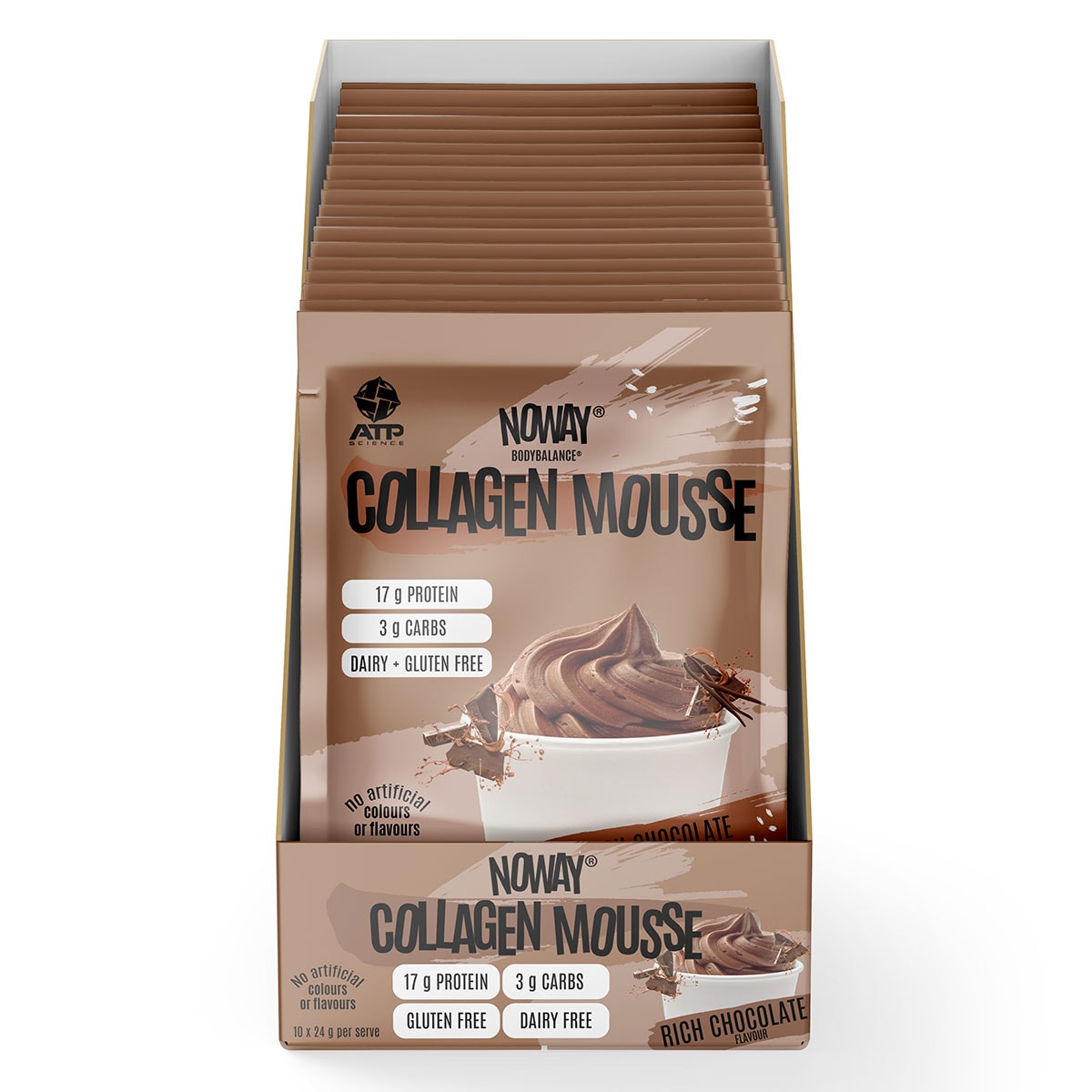 ATP Science Noway Collagen Mousse Chocolate 10 Pack