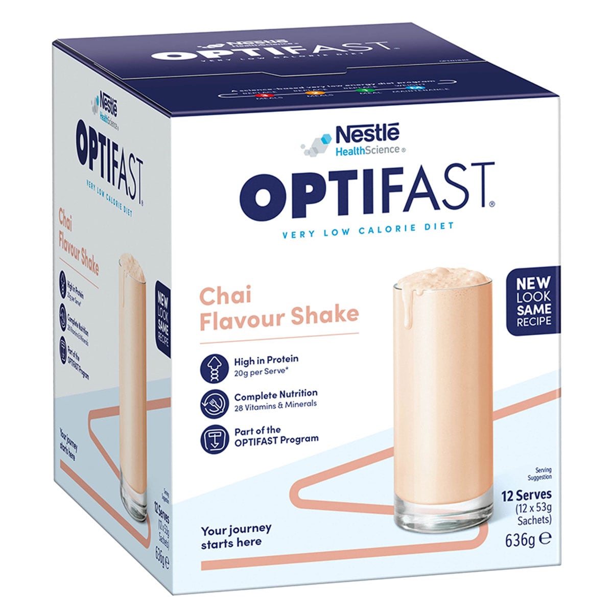 Optifast VLCD Shake Chai 12 x 53g