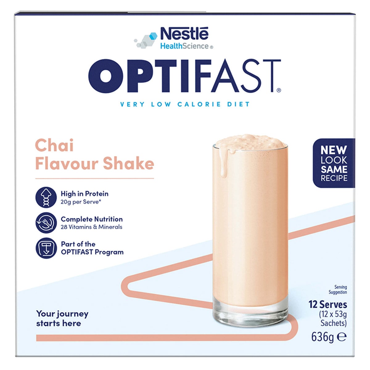 Optifast VLCD Shake Chai 12 x 53g