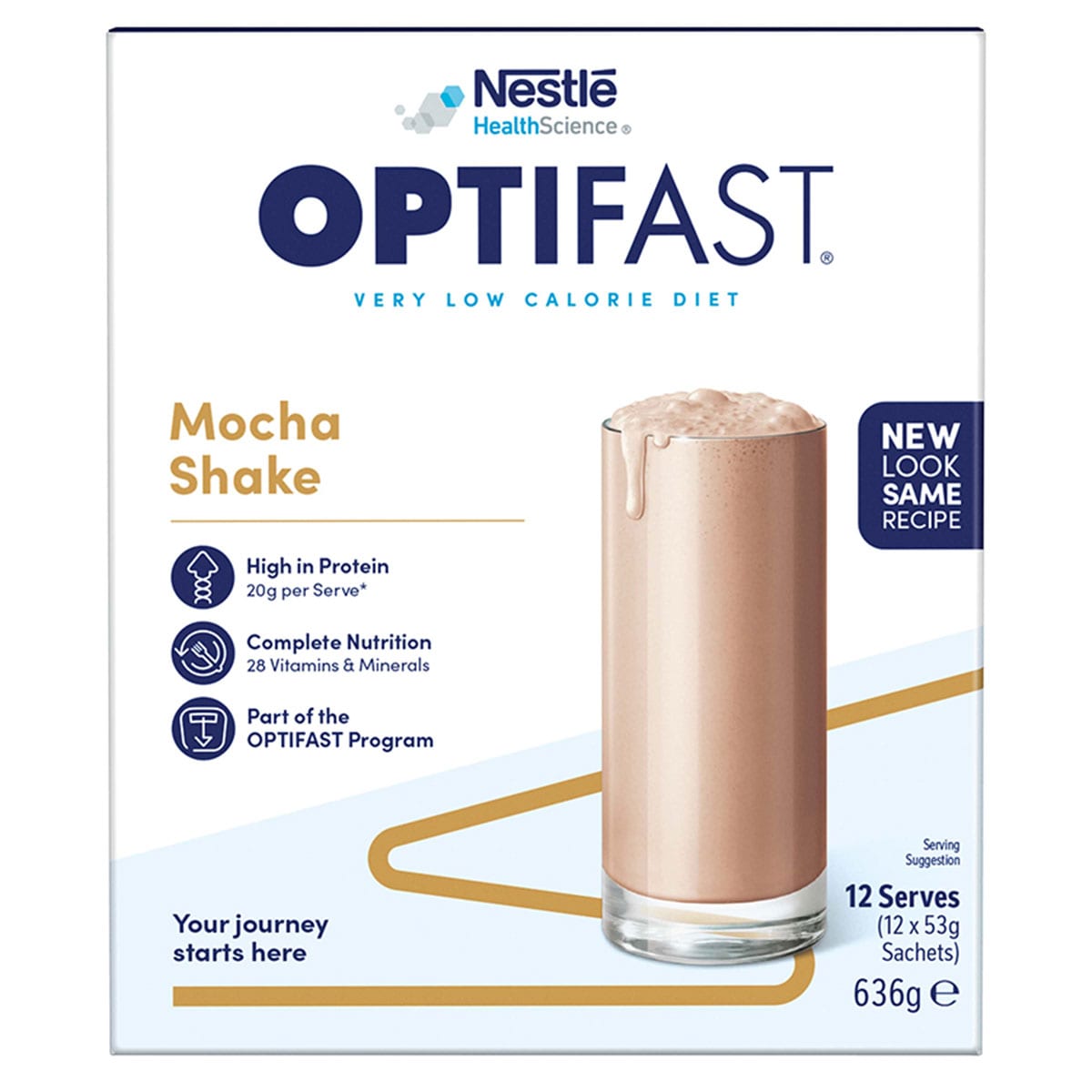 Optifast VLCD Shake Mocha 12 x 53g