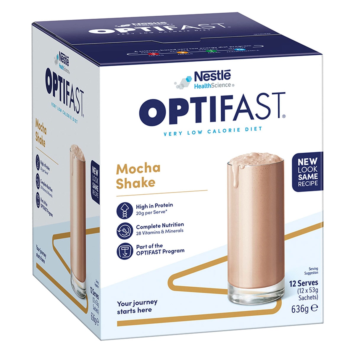 Optifast VLCD Shake Mocha 12 x 53g