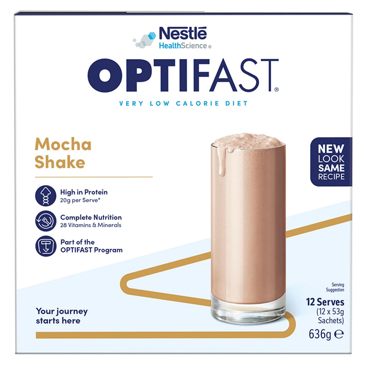 Optifast VLCD Shake Mocha 12 x 53g