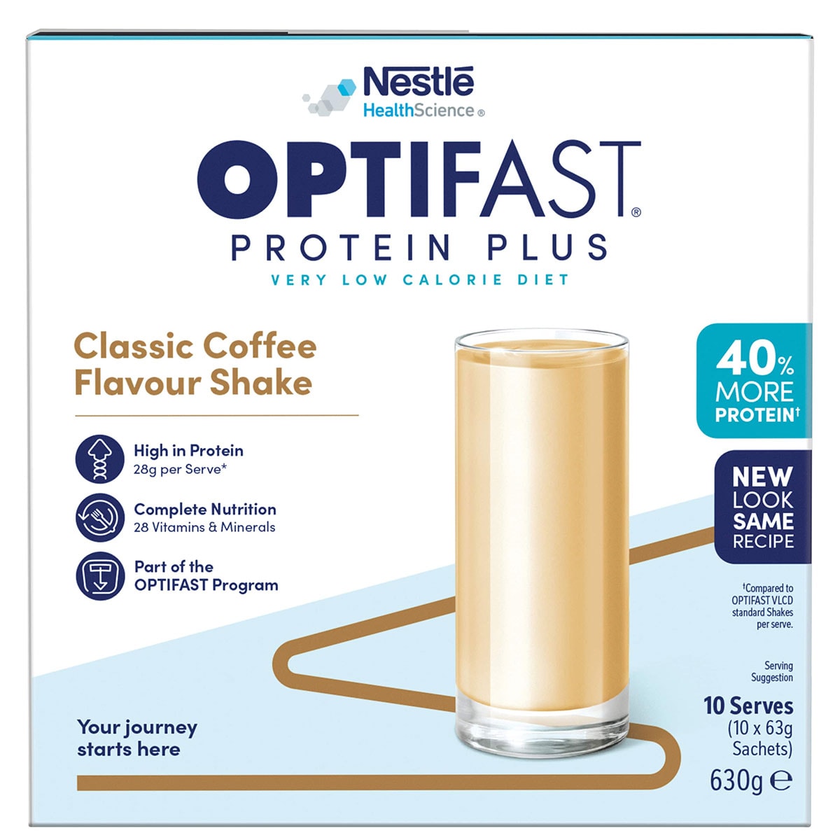 Optifast Protein Plus Shake Coffee 10 x 63g